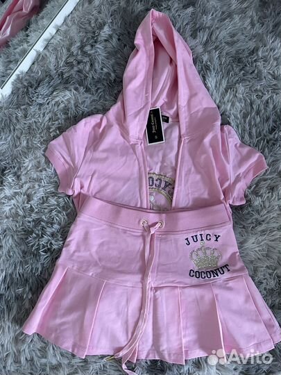 Juicy couture костюм юбка шорты