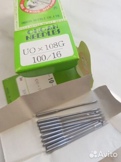 Иглы для промышленных швейных машин