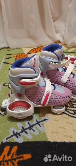 Детские раздвижные ролики 29 32