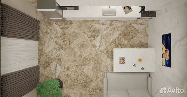 Кухонный гарнитур под ключ