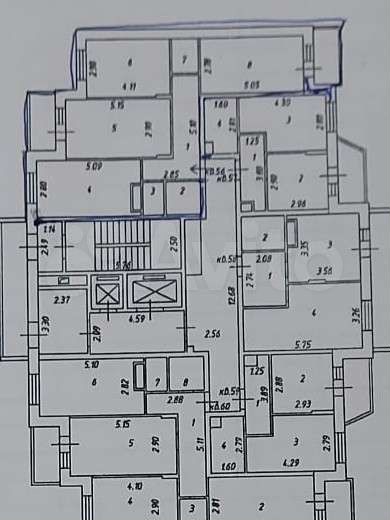 3-к. квартира, 76,5 м², 12/17 эт.