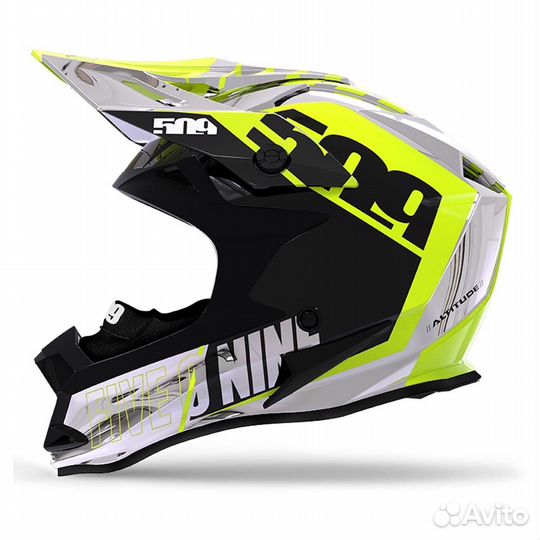 Шлем 509 Altitude Fidlock Chromium Hi-Vis