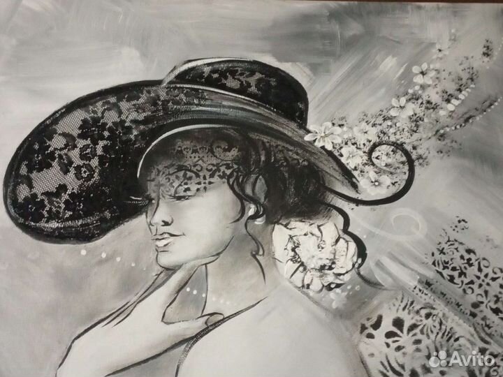 Картина маслом на холсте большая