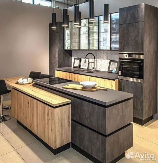 Кухонный гарнитур на заказ. Долговечные материалы