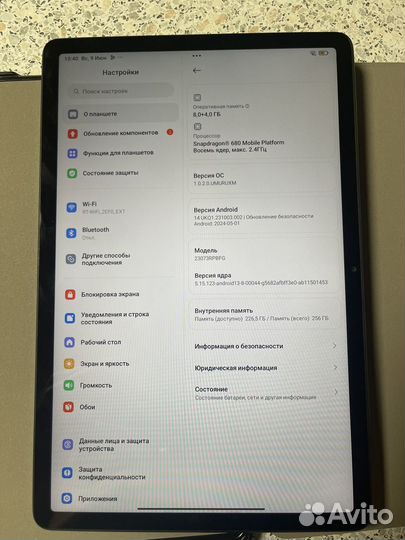 Планшет redmi pad se 8/256