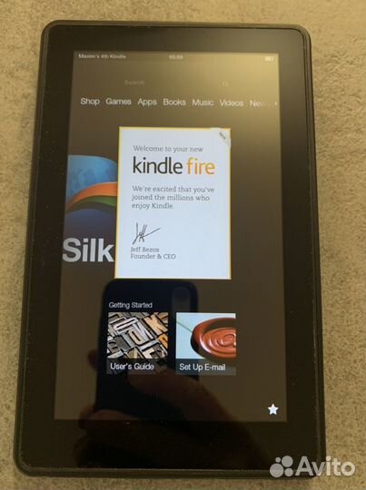 Amazon kindle fire