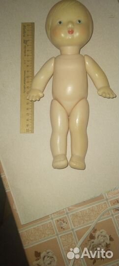 СССР. Антикварная кукла пупс 1960-е