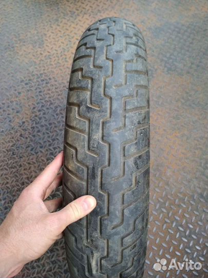 Комплект белобоких шин Dunlop 130/90-16 170/80-15