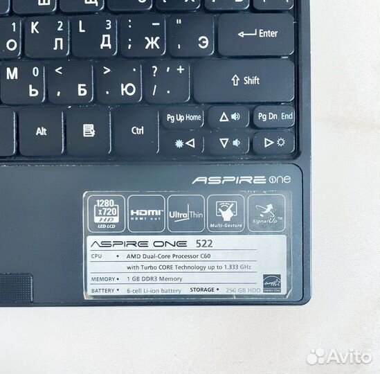 Нетбук acer aspire one