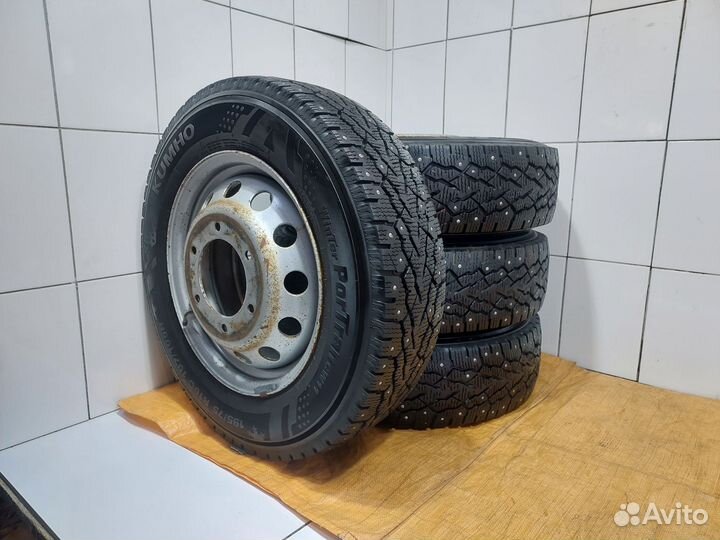 R16 Kumho Winter Portran CW11 195/75, PCD 6x180 DIA 138.8