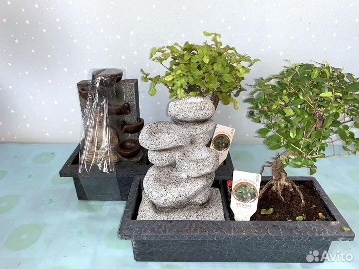 Бонсай С Водопадом 29/30см