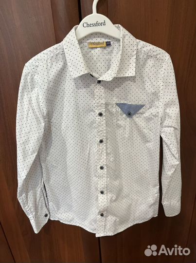 Рубашка для мальчика 140