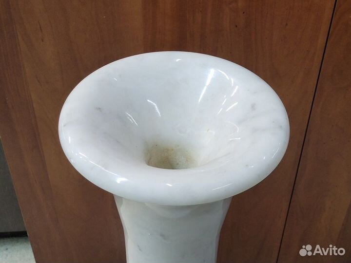 Большая ваза для цветов камень Мрамор 60 см