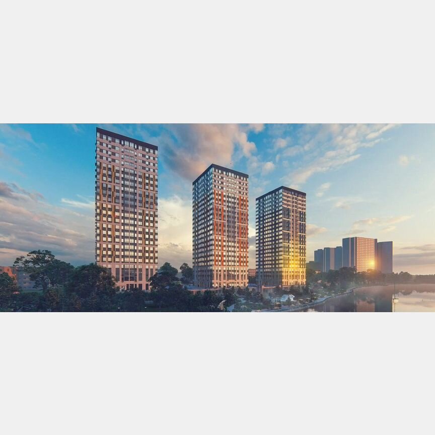 1-к. квартира, 36,4 м², 8/23 эт.