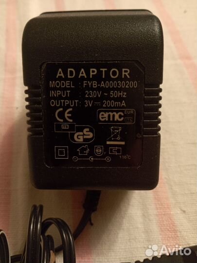 Блок питания (сетевой адаптер) Б/У рабочий