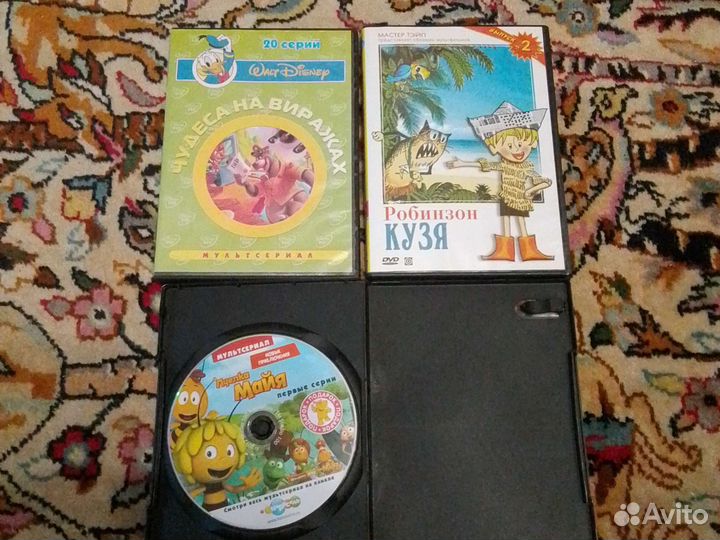 Dvd диски мультфильмы