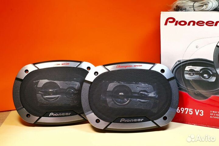 Колонки овалы Pioneer TS-6975 V3 (чемпионы ) 550W