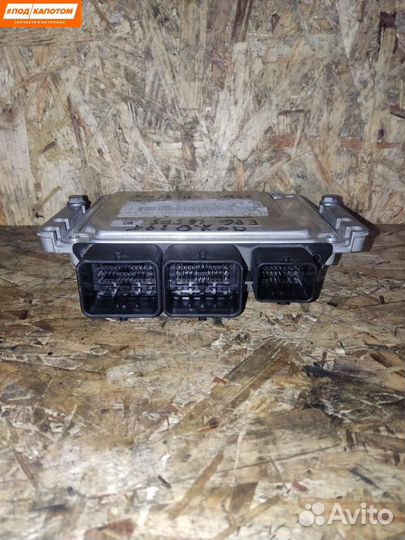 Блок управления двигателем Peugeot 9666382080