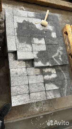 Брусчатка гранитная 100*200*50
