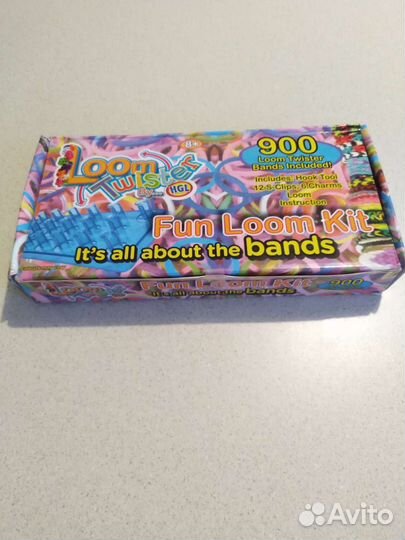 Набор резинок для плетения, новый