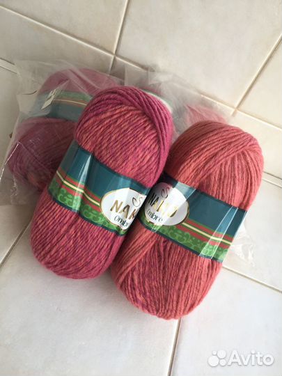 Пряжа нитки Alize Lanagold, Nako Ombre