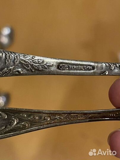 Мельхиоровые ложки СССР