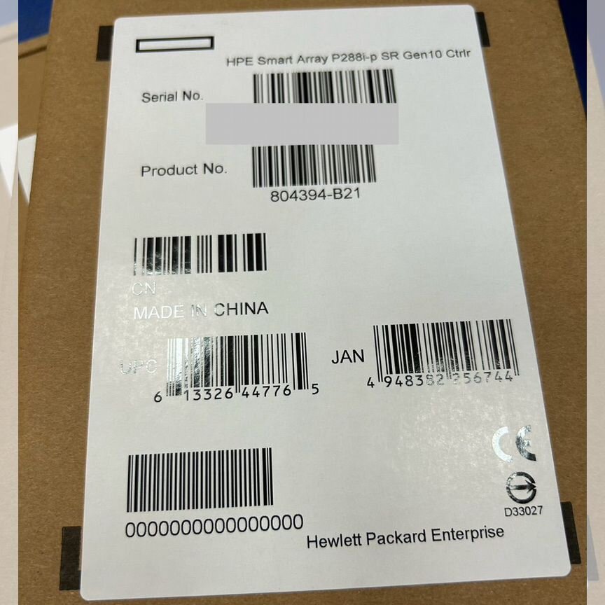 [804394-B21] Контроллер Hp 804394-B21 836266-001 G10