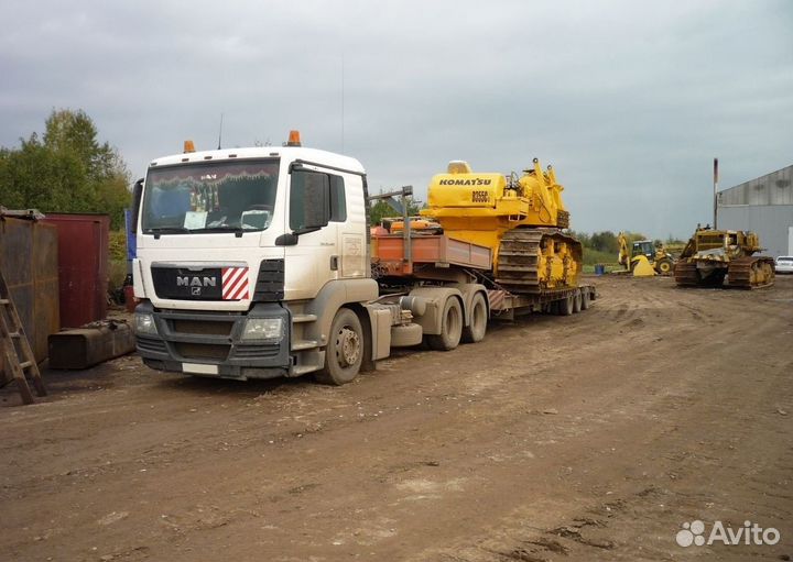 Услуги аренда трала негабаритные перевозки