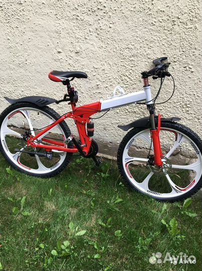 Велосипед на литых дисках