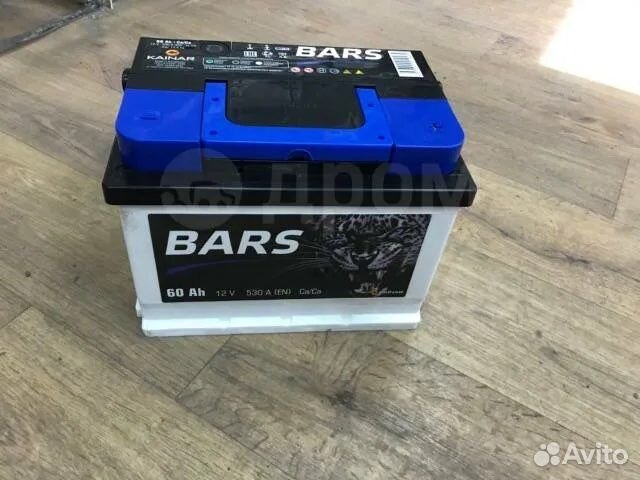 Аккумулятор барс 60 75 100