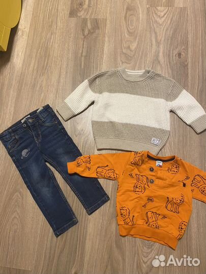 Джинсы кофта для мальчика