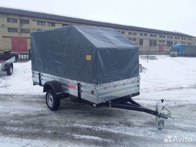 Прицеп Буран 3.3/1.4.метра с тентом