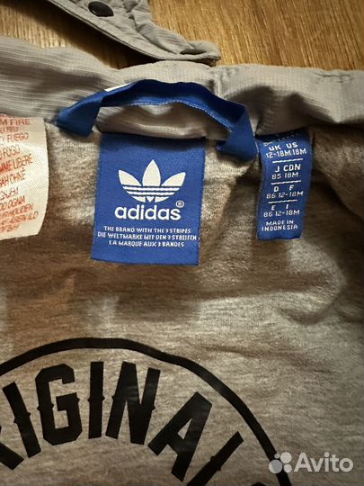 Куртка демисезонная детская adidas 86