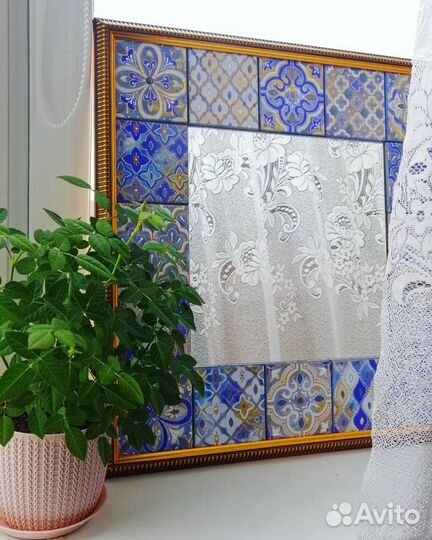 Зеркало интерьерное ручной работы