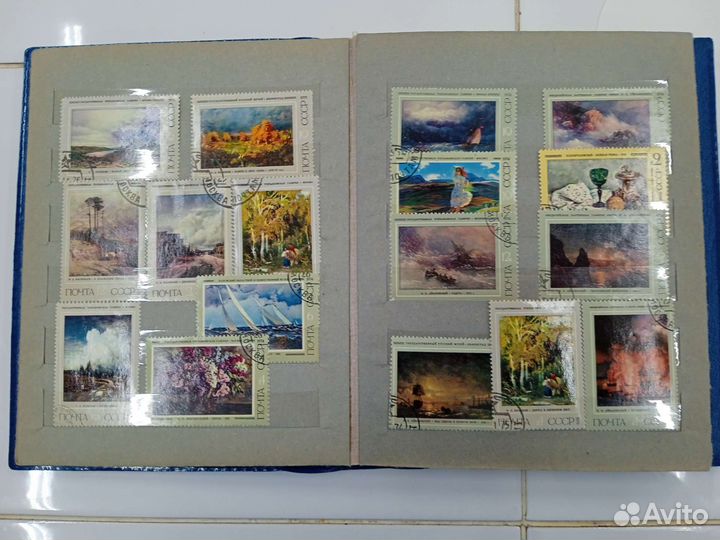 Альбом с марками СССР