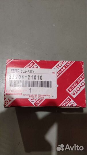 Датчик расхода воздуха toyota corolla 120