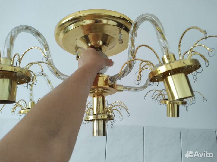 Люстра потолочная