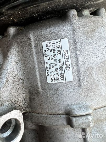 Компрессор кондиционера Toyota Auris 2