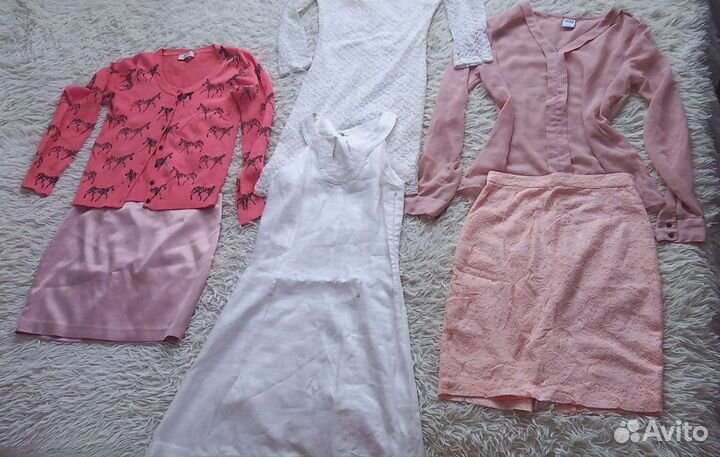 Вещи пакетом 42 раз.(VeroModa,H&M, Hermes,Orsey)