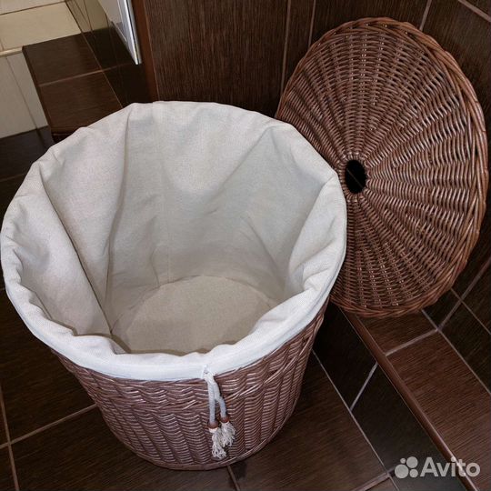 Корзина плетёная для белья, для игрушек, для хране