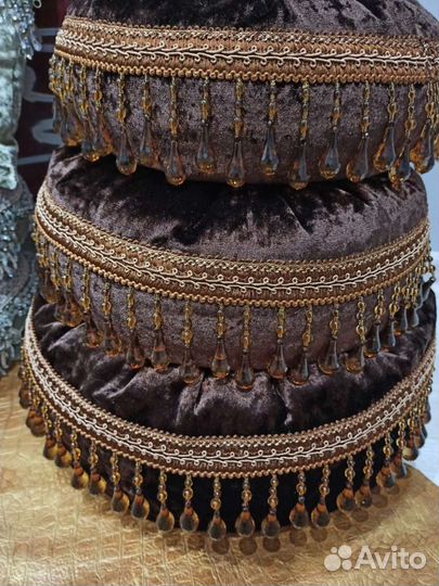 Подушки декоративные,дизайнерские.бархат,стеклярус