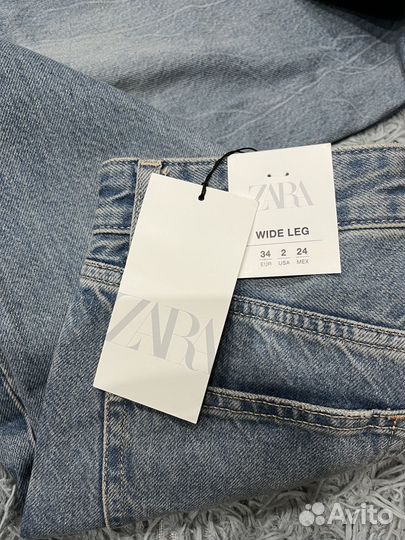 Джинсы zara 34