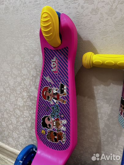 Новый детский самокат Enchantimals,Lol