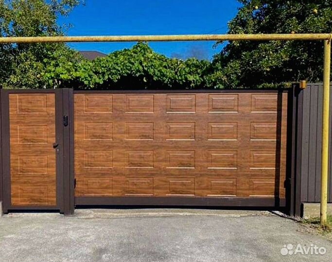 Ворота откатные. Готовый комплект. По размерам