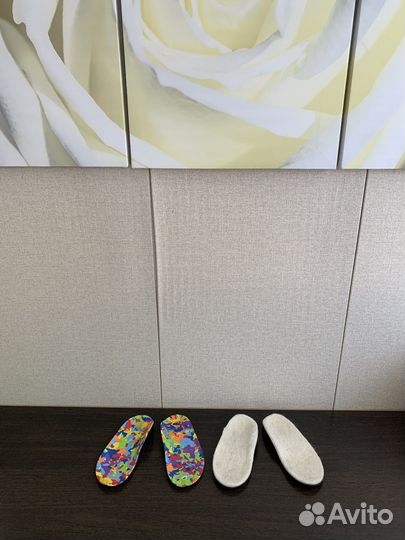 Стельки ортопедические детские