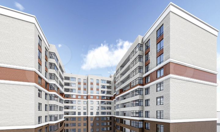 2-к. квартира, 80,4 м², 8/12 эт.