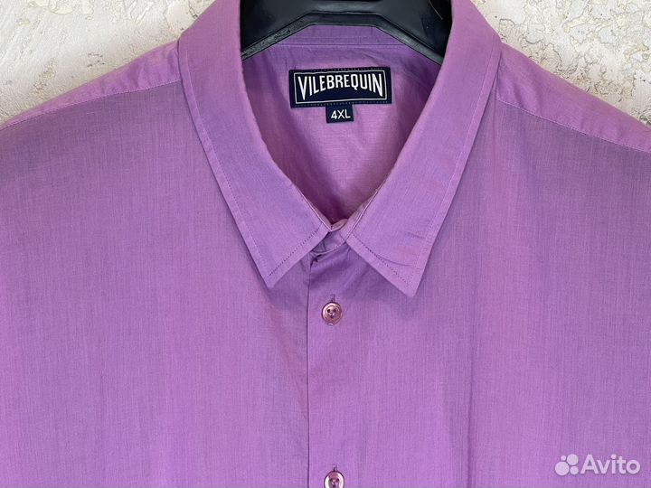 Рубашка Vilebrequin Caracal violet оригинал, 4XL