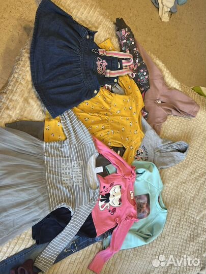 Пакет вещей на девочку 98-110