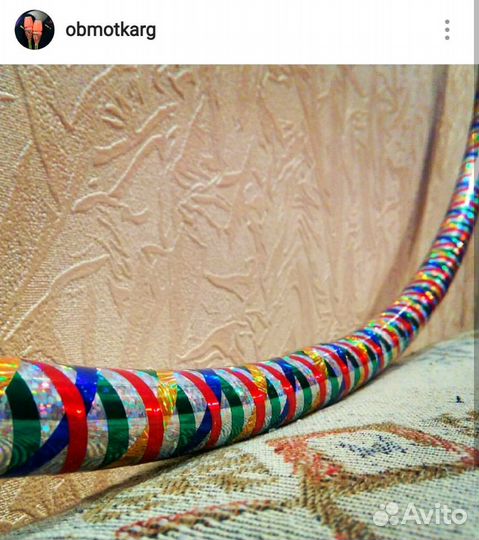 Обмотка предметов для художественной гимнастики и