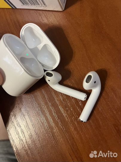 Беспроводные наушники apple airpods 2